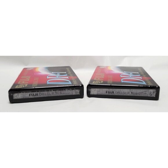 Lot of 2 Fuji DR-I 90 Min Normal Bias Audio Cassettes With Extra Slim Case - Picture 5 of 6